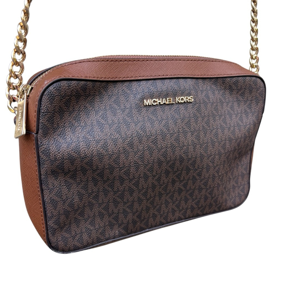 Michael‎ Kors Crossbody Bag Small Brown - Picture 1 of 8